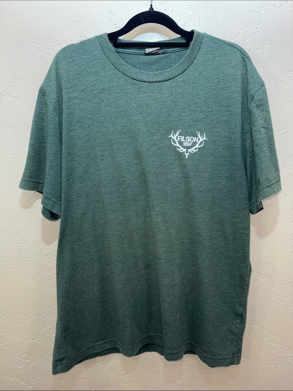 Filson 1897 Green Graphic T-Shirt Large Outdoor Hunting Gorpcore